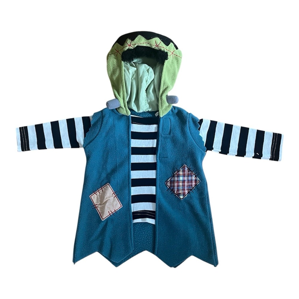 Pottery Barn Kids Frankenstein Halloween Costume 6-12 Months Monster Baby